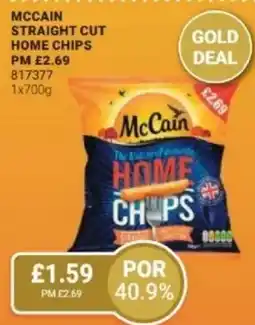 Bestway Mccain straight cut home chips offer