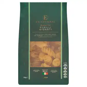 Asda Exceptional by ASDA Bronze Die No 10 Fusilli Giganti 350g offer
