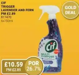 Bestway Cif trigger lavender and fern offer