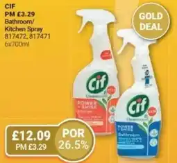 Bestway CIF Bathroom/ Kitchen Spray offer