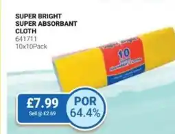 Bestway Super bright super absorbant cloth offer