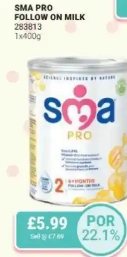 Bestway Sma pro follow on milk offer