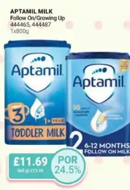 Bestway APTAMIL MILK Follow On/Growing Up offer