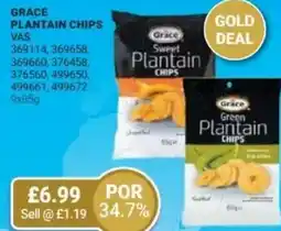 Bestway Grace plantain chips offer