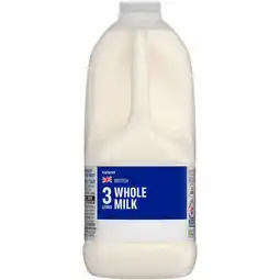Iceland Iceland British Whole Milk 3 Litres offer