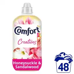 Morrisons Comfort Honeysuckle & Sandalwood Fabric Conditioner 48 Washes offer
