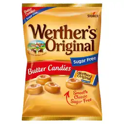 Morrisons Werther's Original Butter Candies Sugar Free 80g offer