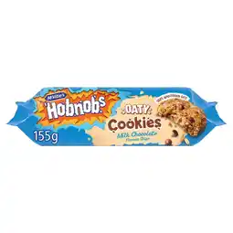 Morrisons Mcvitie's Hobnobs Biscuits Oaty Cookies Milk Chocolate 155g offer