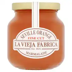 Morrisons La Vieja Fabrica Seville Orange Fine Cut Marmalade offer