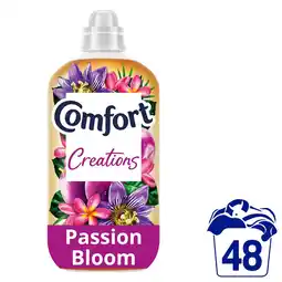 Morrisons Comfort Creations Fabric Conditioner Passion Bloom 48 Washes offer