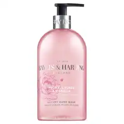 Morrisons Baylis & Harding Peony, Lychee & Vanilla Hand Wash 500ml offer