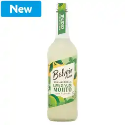 Morrisons Belvoir Farm Lime & Yuzu Mojito Mocktail offer