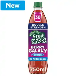 Morrisons Fruit Shoot Double Concentrate Squash Berry Galaxy 750ml offer