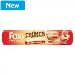 Morrisons Fox's Crunch Creams Cherry Bakewell 200g offer