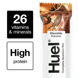 Morrisons Huel Chocolate Caramel Complete Nutrition Bar 55g offer