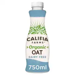 Morrisons Califia Farms Simple & Organic Oat Milk 750ml offer