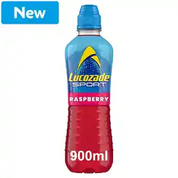 Morrisons Lucozade Sport Raspberry 900ml offer
