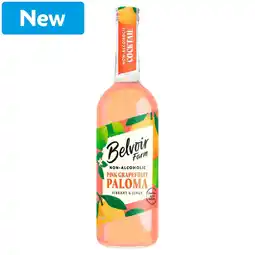 Morrisons Belvoir Farm Grapefruit Paloma Mocktail 750ml offer