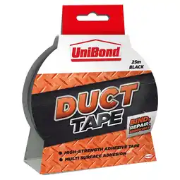 Morrisons Unibond Black Duct Tape offer