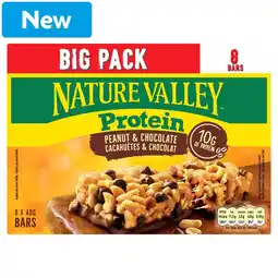 Morrisons Nature Valley Protein Peanut & Chocolate Cereal Bars offer