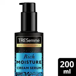 Morrisons TRESemme Leave-In Cream Hair Serum Rich Moisture 200ml offer