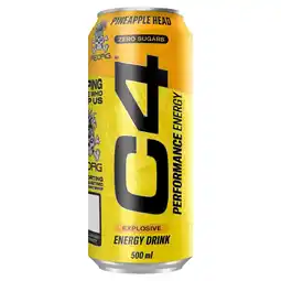 Morrisons C4 Pineapple Head 500ml offer