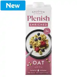Morrisons Plenish Oat Drink Enriched With Calcium & Vitamins 1L offer