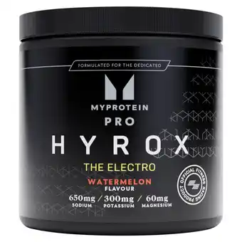 Morrisons Myprotein Pro X Hyrox The Electro Watermelon 30 Servings offer