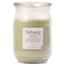 Morrisons Nutmeg Home Large Jar Sandalwood offer
