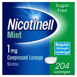 Morrisons Nicotinell Stop Smoking Aid Nicotine Lozenge 1mg Mint offer