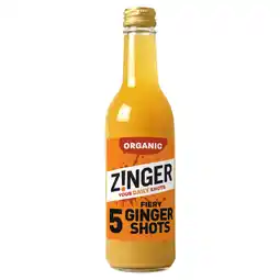 Morrisons Big Zinger Organic Ginger Shots offer