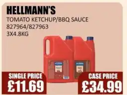 Bestway HELLMANN'S Tomato ketchup/bbq sauce offer