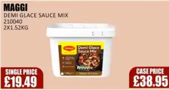 Bestway MAGGI Demi glace sauce mix offer