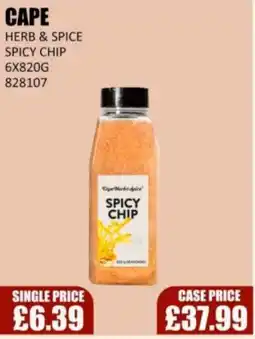 Bestway CAPE Herb & spice spicy chip offer
