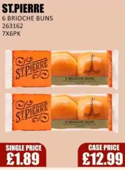 Bestway ST.PIERRE 6 brioche buns offer