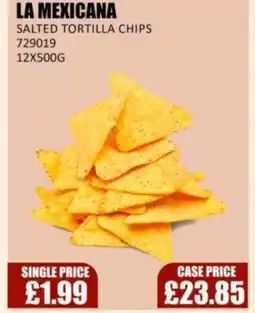 Bestway LA MEXICANA Salted tortilla chips offer