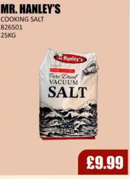 Bestway MR. HANLEY'S Cooking salt offer