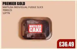 Bestway PREMIER GOLD Matilda individual fudge slice offer