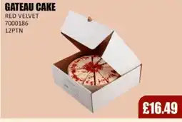 Bestway Gateau cake red velvet offer