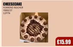 Bestway Cheesecake ferrero rocher offer