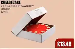 Bestway Cheesecake vienna gold strawberry offer