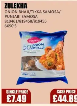 Bestway ZULEKHA Onion bhaji/tikka samosa/ punjabi samosa offer