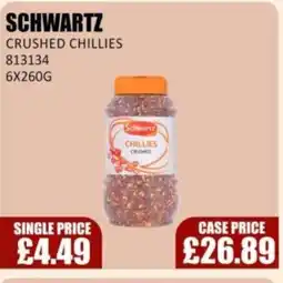 Bestway SCHWARTZ Crushed chillies offer