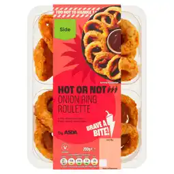Asda ASDA Hot or Not Onion Ring Roulette 200g offer