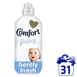 Asda Comfort Fabric Conditioner Pure 31 washes (930 ml) offer