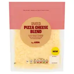 Asda ASDA Grated Pizza Cheese Blend 200g offer