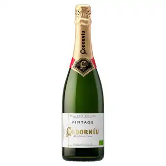 Asda Codorníu Vintage Cava Brut Organic 75cl offer