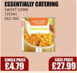 Bestway ESSENTIALLY CATERING Sweet corn offer