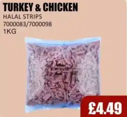 Bestway Turkey & chicken halal strips offer