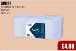 Bestway SWIFT Centrefeed rolls offer
